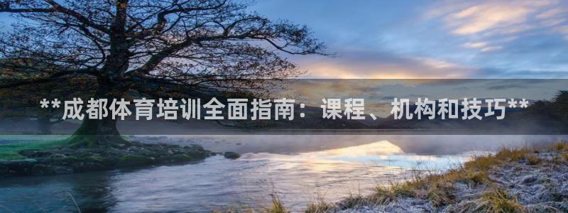 尊龙凯时平台怎么样：**成都体育培训全面指南：课程、