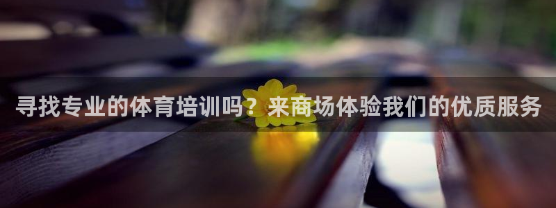尊龙凯时最新平台登陆：寻找专业的体育培训吗？来商场体