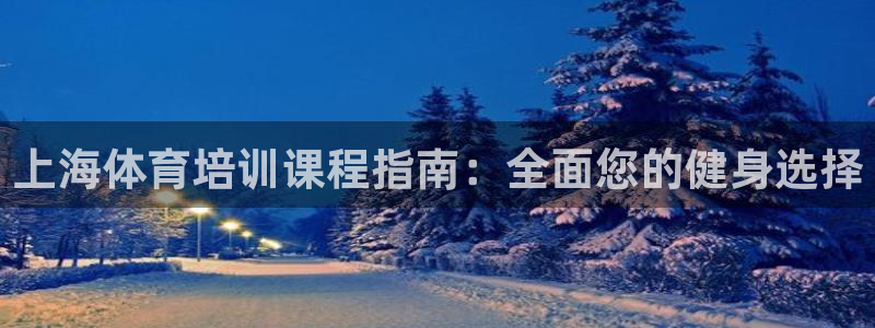 尊龙凯时是赌博嘛：上海体育培训课程指南：全面您的健身